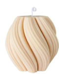 Wave Twirl Candle