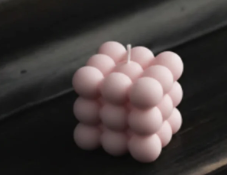 Large Bubble Candle
